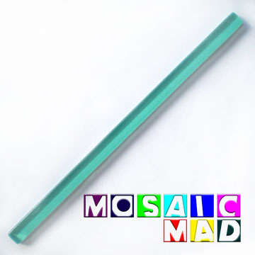 **SPECIAL** MOSAIC Crystal Glass Tile Rod: AQUA 200mm x 10mm
