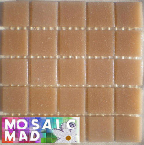 **SPECIAL** 25 Riverglass Mosaic Tiles: PINK 20mm x 20mm