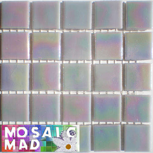 **SPECIAL** Riverglass Mosaic Tiles: "MAGIC" LILAC SPRING 20mm x 20mm x 4mm