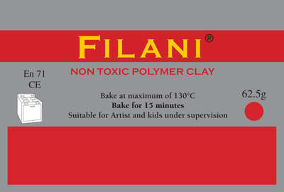 FILANI Polymer Clay - POSTBOX: 62.5g