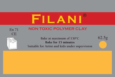 FILANI Polymer Clay - GOLD RUSH: 62.5g
