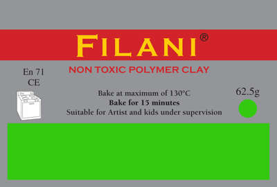 FILANI Polymer Clay - APPLE: 62.5g