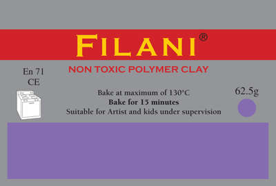 FILANI Polymer Clay - SOFT LILAC: 62.5g
