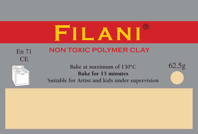FILANI Polymer Clay - FLESH: 62.5g