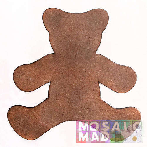 Wood Mosaic Blank - TEDDY - 300mm x 300mm x 3mm