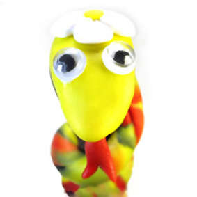 Filani Polymer Clay Kits for Kids: GARDEN CREATURES - SNAKE PENCIL
