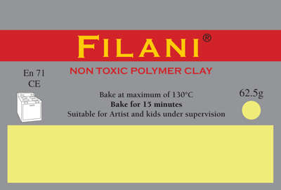 FILANI Polymer Clay - SUNRAY: 62.5g