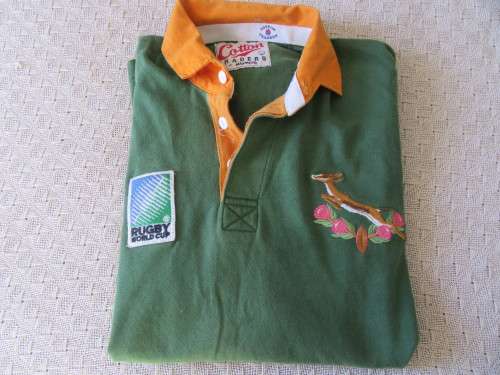 1995 RUGBY WORLD CUP SPRINGBOK RUGBY JERSEY