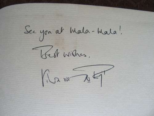 SIGNED COPY OF CRICKET IN THE SHADOWS