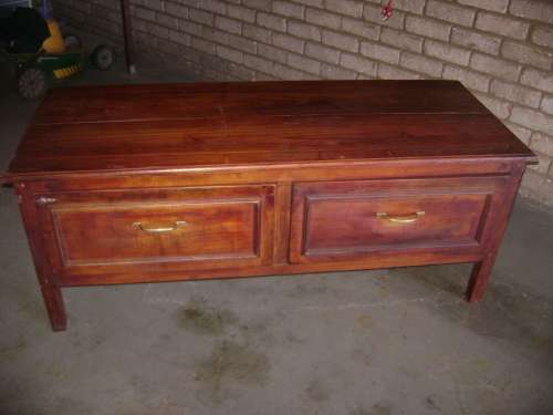 OLD TWO DRAWER DRESSER IN GOOD CONDITION