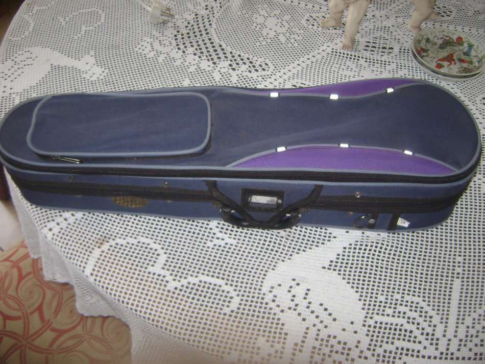 VIOLIN IN CARRY CVASE - STENTER MUSIC CO LTD. - IN GOOD CONDITION