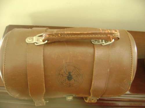 4X BOWLING BALL IN LEATHER CARRY BAGS - SEE PICTURTES