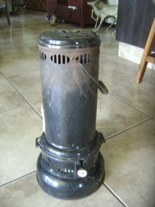 OLD PARAFFIN HEATER - MADE IN ENGLAND