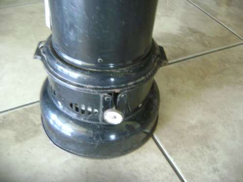 OLD PARAFFIN HEATER - MADE IN ENGLAND