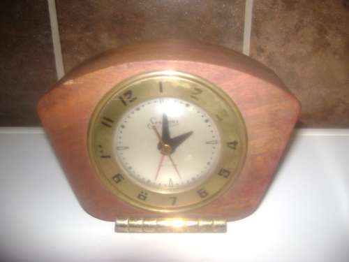 3X VINTAGE MANTLE CLOCKS - SEE PICTURES AND DESCRIPTION