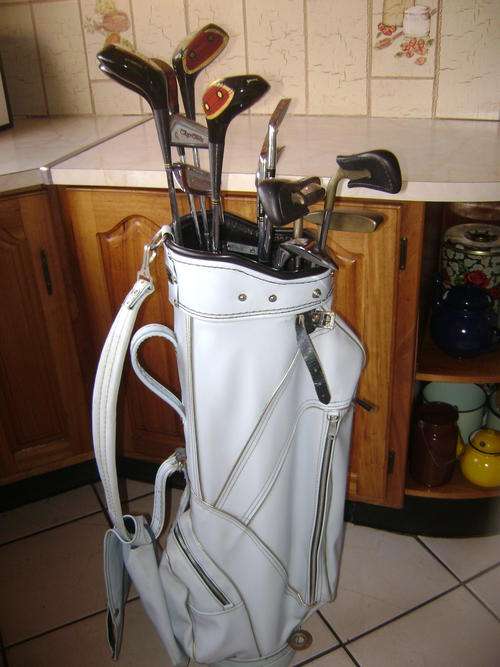 16 PIECE SPALDING PROFESSIONAL GOLF SET PLUS CARRY BAG