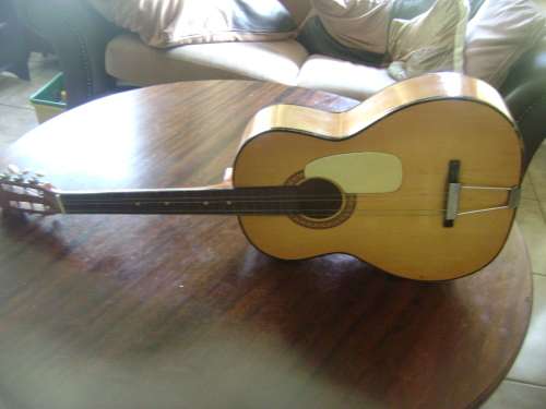OLD GUITAR WITH STEEL REINFORCED NESK - VERY NICE SOUND