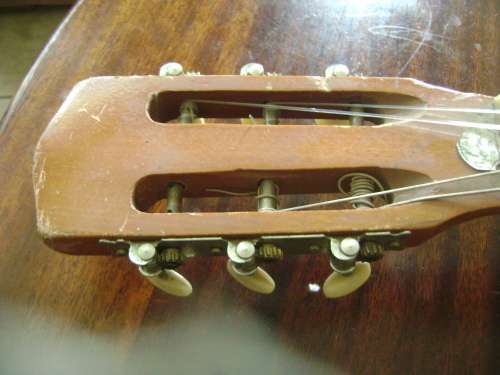 OLD GUITAR WITH STEEL REINFORCED NESK - VERY NICE SOUND