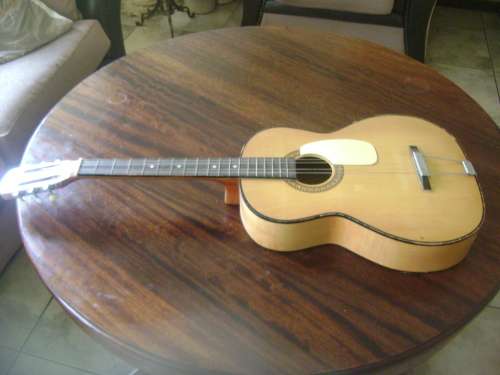 OLD GUITAR WITH STEEL REINFORCED NESK - VERY NICE SOUND