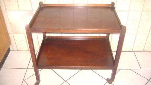 OLD TEA TROLLEY WITH WHEELS!!!