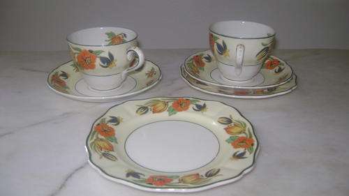 2X TRIOS- ROYAL PETAL GRINDLEY ENGLAND.