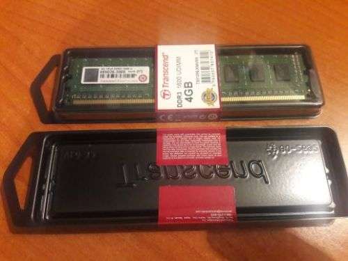 PACK OF 10 - BARGIAN !!!! Transcend 4GB 1Rx8 DDR3 1600 U DESKTOP RAM X 10