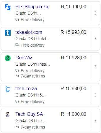 Giada i5 11th Generation Mini PC