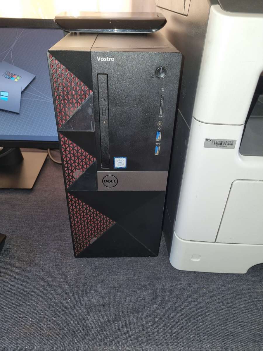 Dell Vostro 3668 i3 with Lexmark Laser Printer