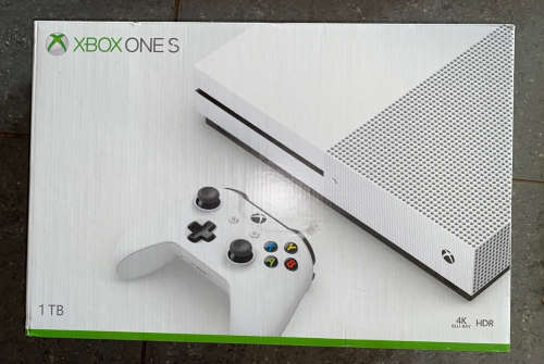 Xbox One 1TB With Two Controllers and Five Games - Like New