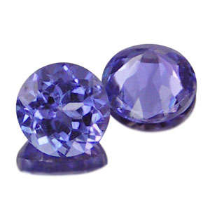 VVS - VS PARCEL OF 40 BEAUTIFUL 1.5MM  ROUND TANZANITES