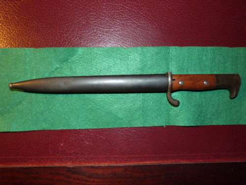WW1 German Saw back Bayonet by F. Horster Solingen