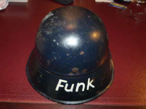 WW2 Luftschutz Gladiator Funk (radio,wireless) helmet