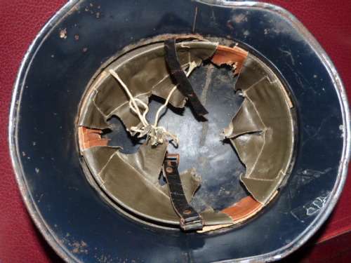 WW2 Luftschutz Gladiator Funk (radio,wireless) helmet