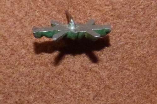 WW2 Koffiefontein POW inmates barbwire pin (original)