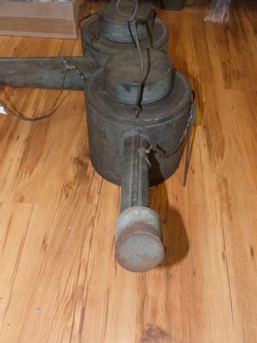 WW2 British Goose neck Oil can Runway Flares