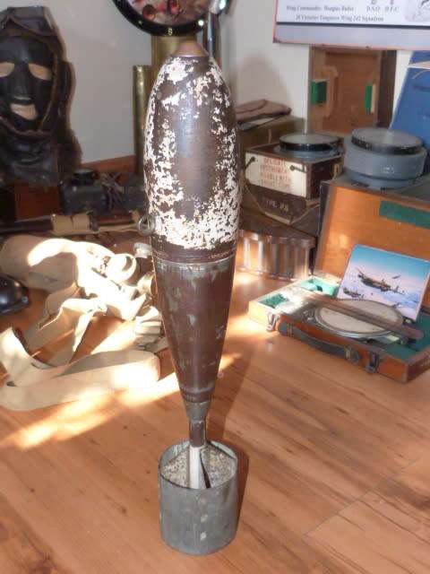 WW2 SAAF/RAF Practise bomb - See description for shipping