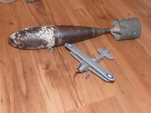 WW2 SAAF/RAF Practise bomb - See description for shipping