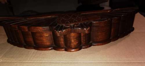 WW2 RAF/SAAF Wooden Eagle Trench Art Jewellry Box