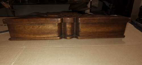 WW2 RAF/SAAF Wooden Eagle Trench Art Jewellry Box