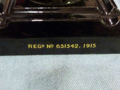 WW1 Mills Hand grenade Ink well Memento - numbered