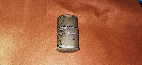 Boer War, British Emergency Ration tin with contents - dated Jan 1900 - see full description