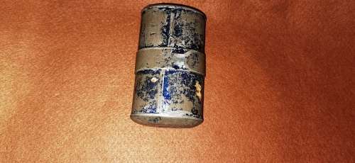 Boer War, British Emergency Ration tin with contents - dated Jan 1900 - see full description