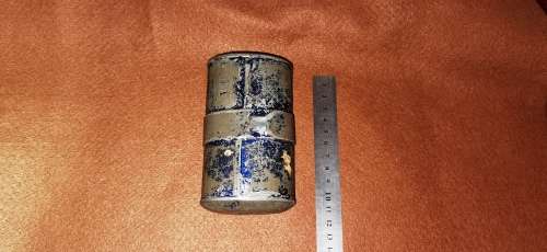 Boer War, British Emergency Ration tin with contents - dated Jan 1900 - see full description