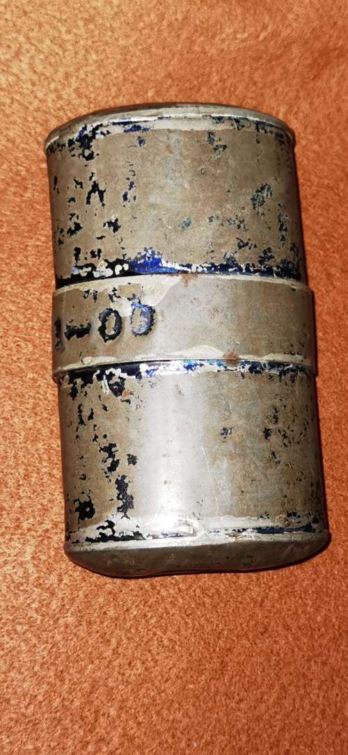 Boer War, British Emergency Ration tin with contents - dated Jan 1900 - see full description
