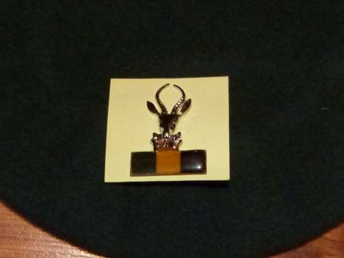 SADF Infantery Belt, Beret, Bokkop and balkie