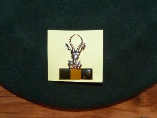 SADF Infantery Belt, Beret, Bokkop and balkie