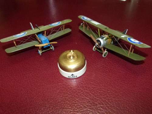 WW1 British Aircraft (Sopwith Camel) single pole magneto switch - see full description