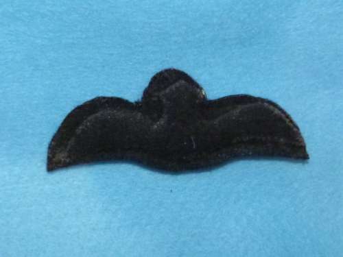 WW2 patterrn Rhodesian Pilot wings