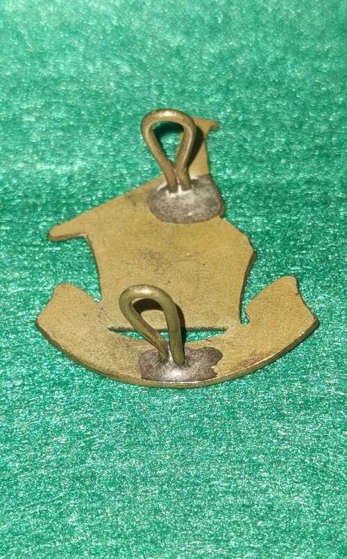 RARE!!!! WW2 RAAC - Rhodesian Air Askari Corps Cap/hat badge badge #2 - Rhodesian made