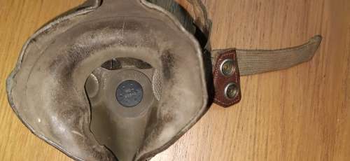 WW2 British RAF H-type Oxygen mask, dated 1945